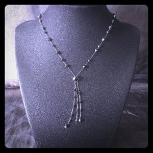 Beaded party necklace.